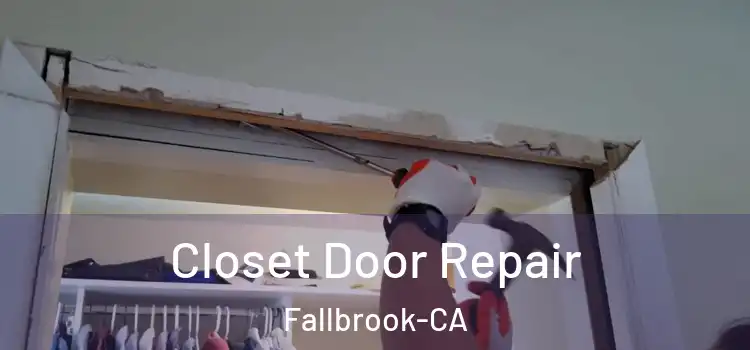  Closet Door Repair Fallbrook-CA