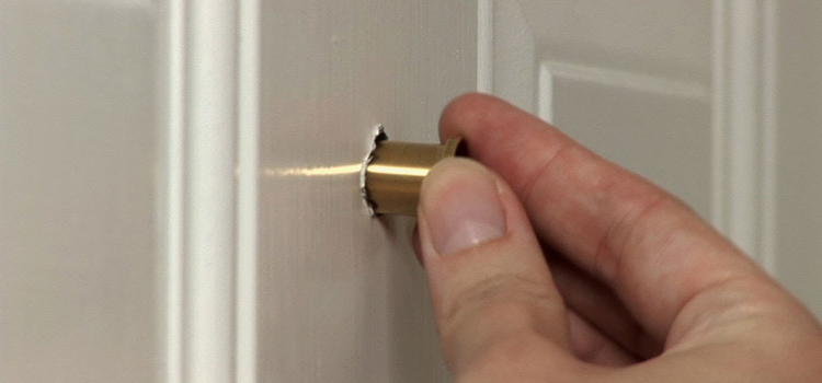 peephole door repair in Fallbrook