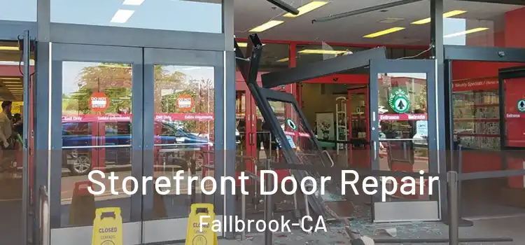 Storefront Door Repair Fallbrook-CA